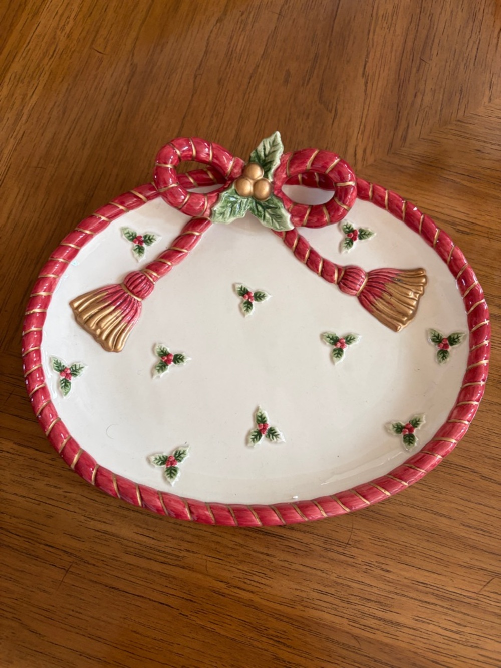 Fitz and Floyd Holiday Serving Plate
